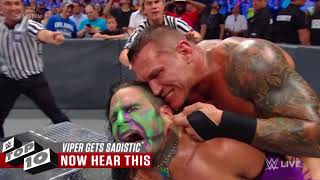 Randy's most sadistic moments.  WWE Top 10 moments, July 28, 2018