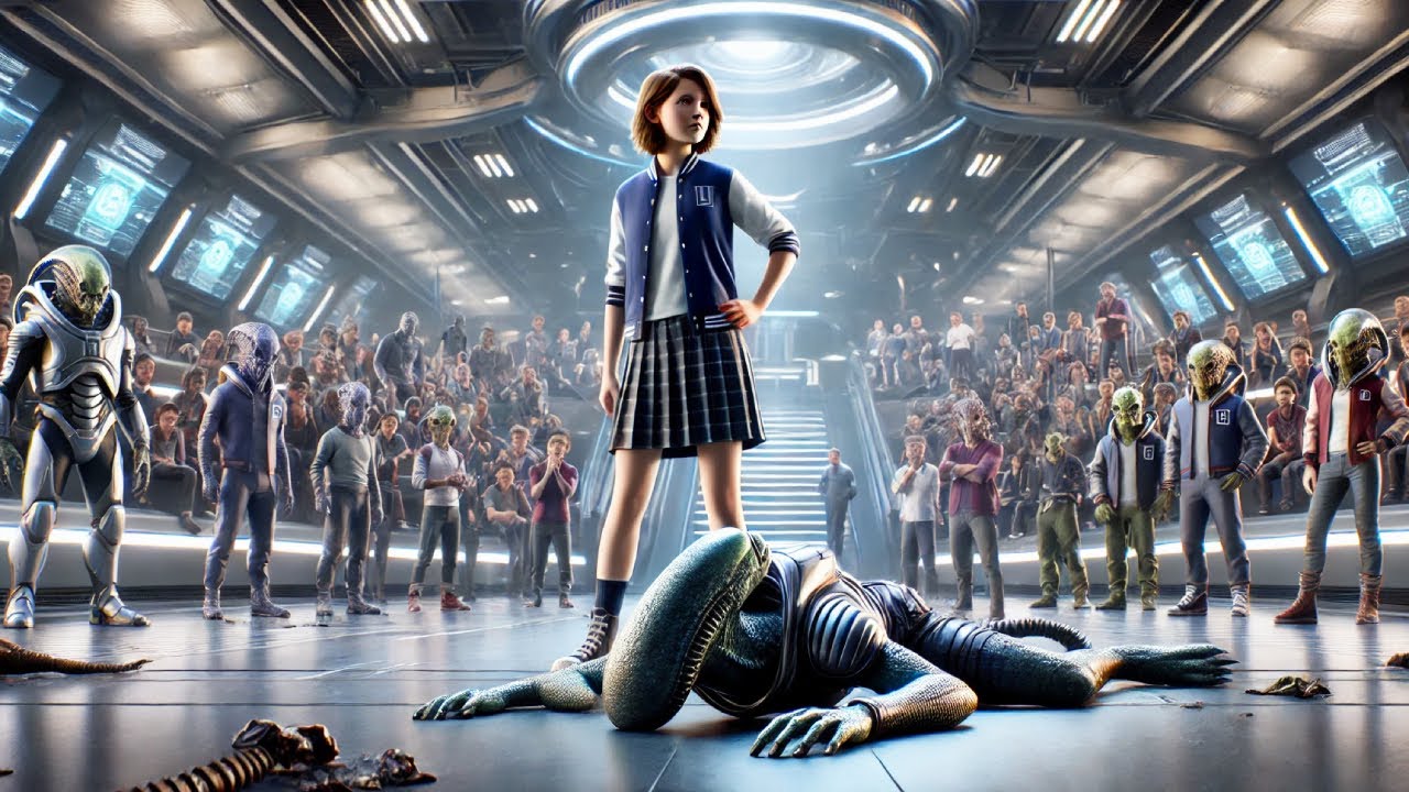 Aliens Unknowingly Bully Human Girl in Galactic High School, Instantly Regret It / HFY Sci-Fi Story