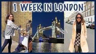 1 Week in London 🇬🇧 | Ultimate London Itinerary + Hidden Gems | Travel Vlog