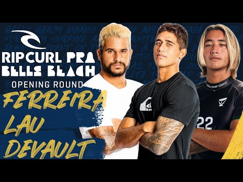 Italo Ferreira x Ezekiel Lau x Imaikalani DeVault - Opening Round | Rip Curl Pro Bells Beach
