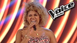 Jennifer Vargas Antela - Can’t Take My Eyes Off Of You | The Voice of Italy 2016: Blind Audition