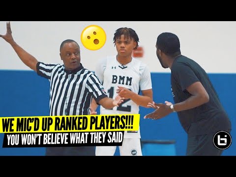 MIC'D UP Top Ranked High School Players During AAU!