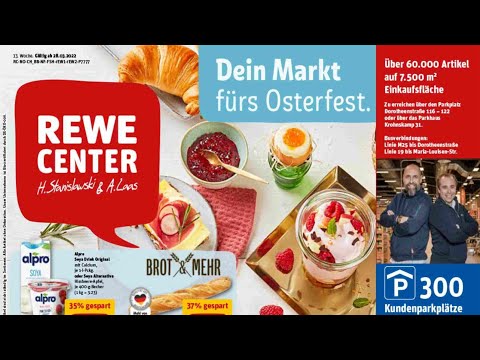 🛒 Rewe Katalog Prospekt 28. März bis 3. April 2022 - Neuigkeiten, Angebote Deutschland 🇩🇪