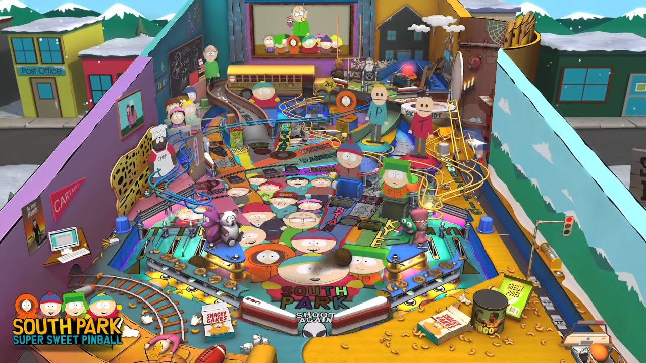 I tavoli di South Park in arrivo questa settimana su Zen Pinball 2