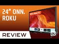 onn. Roku Smart TV Review // Walmart onn 24