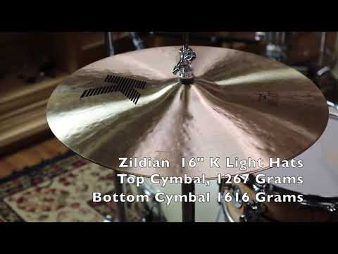 Zildjian 14 inch custom dark high hats 2023 - 80 % copper 20 % tin image 13