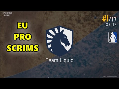 Team Liquid Kaymind, Jeemzz, ibiza & mxey - EU PRO SCRIMS - PUBG