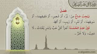 صورة 20 | شرح زاد المستقنع | دورة في فقه الصيام