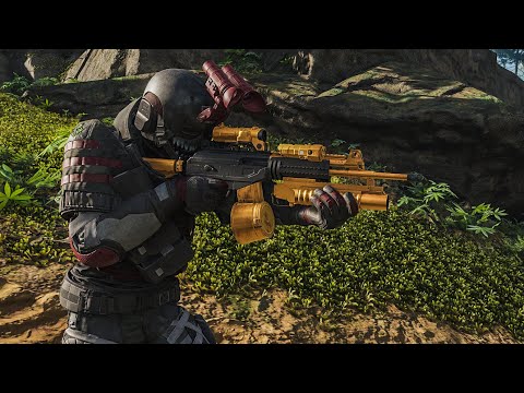 AC-AR VS Behemoth No Weapon Perks Advance Difficulty Ghost Recon Breakpoint