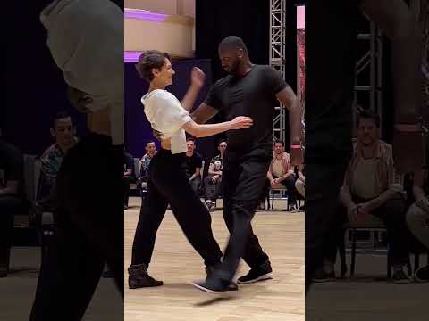 Improvised Dance Contest ! Random Partner and Song ! Kenneth Rutland & Emeline Rochefeuille at DCS23
