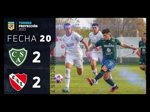 #TorneoProyección 2023 | Fecha 20 | resumen de Sarmiento e Independiente