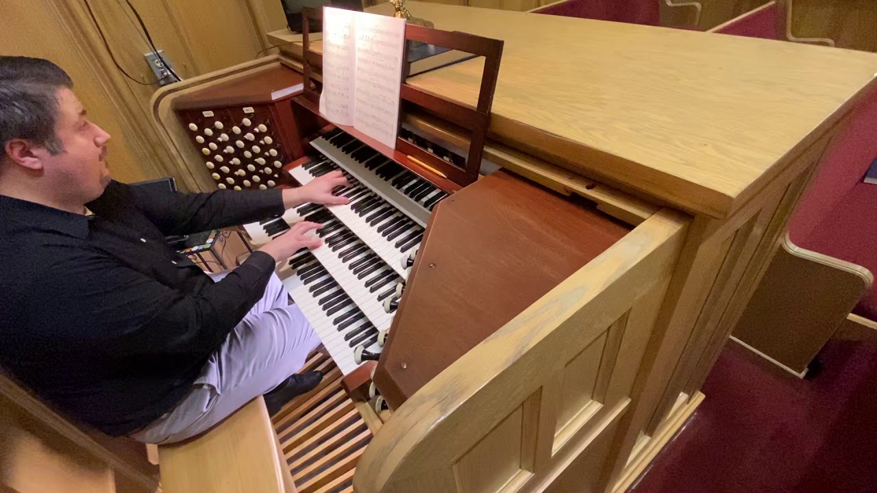 Video: In Christ Alone, arr. Lyndell Leatherman, John Cornish organ