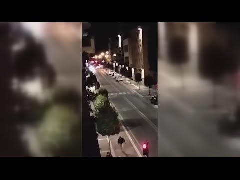 Aggressione nella notte in via Crispi