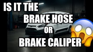 How to Diagnose a Sticking Brake: Bad Caliper vs. Collapsed Brake Hose | Smoking Brakes Explained”