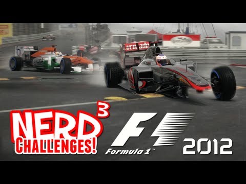 Nerd³ Challenges! Monaco in the Rain - F1 2012