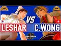 SF6 🔥 LeShar (#1 Ranked Chun-Li) vs Chris Wong (Luke) 🔥 SF6 High Level Gameplay