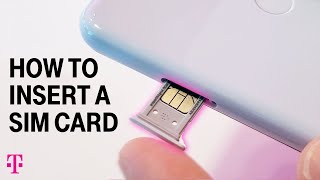 How to Insert a SIM Card to iPhone and Android | T-Mobile