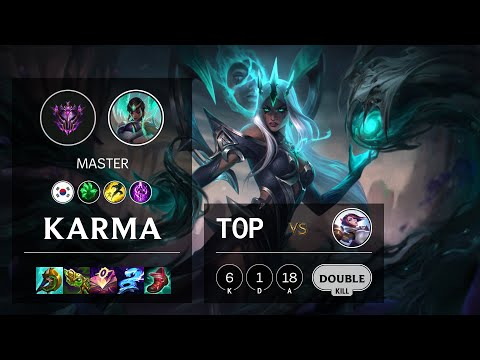 Karma Top vs Fiora - KR Master Patch 11.12