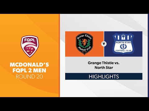 McDonald's FQPL 2 Men R20 - Grange Thistle vs. North Star Highlights