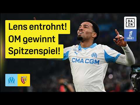 Olympique Marseille - Lens | 19. Spieltag | Ligue 1 | DAZN Highlights
