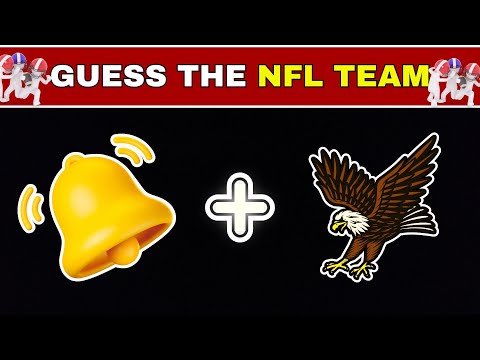 🏈Guess the NFL Team by Emoji 😱 NFL challenge quiz