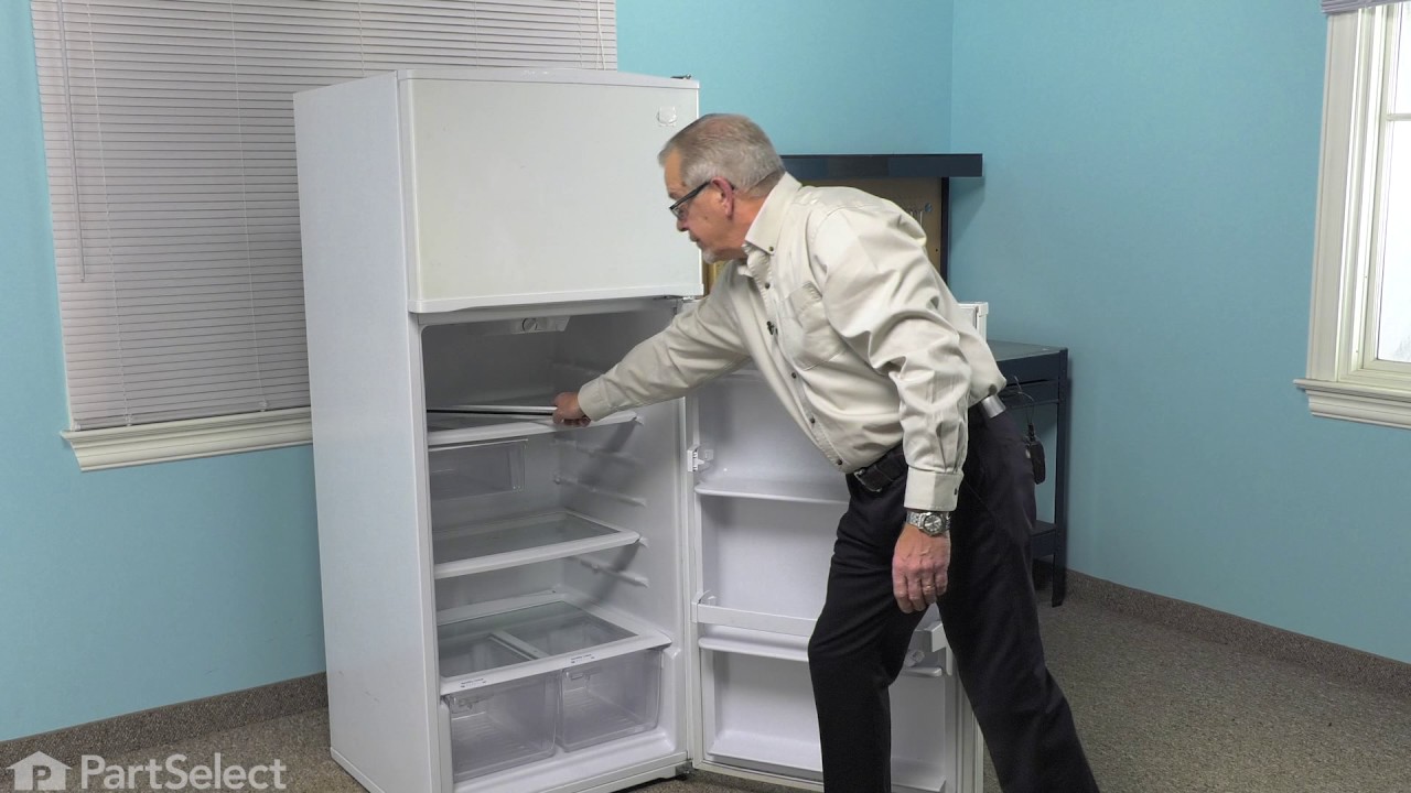 Replacing your Whirlpool Refrigerator Door Shelf Wide Trim