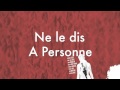 Ne le dis à personne - Musique de fin cover 