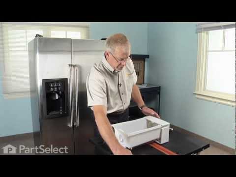 Refrigerator and IceMaker Repair - Replacing the Auger Assembly (GE Part# WR17X11705)