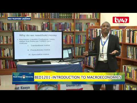 BED 1201 - Introduction to Macroeconomics
