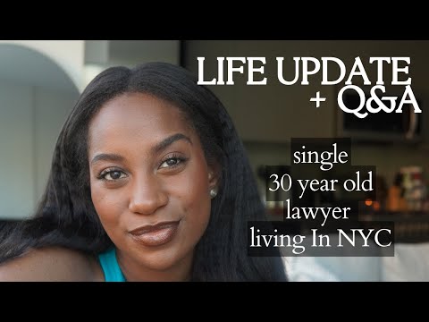 LIFE UPDATE | answering your questions, lawyer life, living in NYC, the real tea?