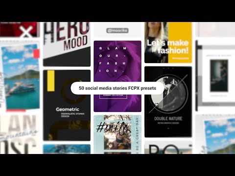 mStories FCPX Plugin - Instagram and Facebook Stories for Final Cut Pro X - MotionVFX