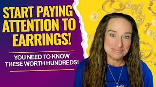 Vintage Jewelry Reselling: High Dollar Earrings Worth Hundreds on eBay