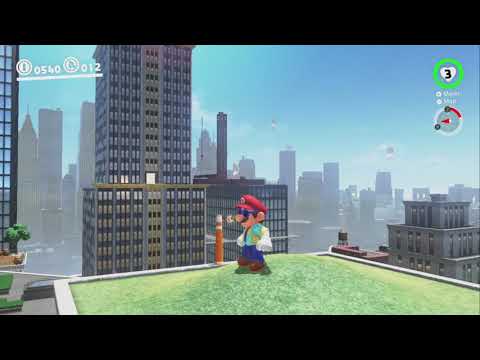 Caught Hopping on a Building! - Super Mario Odyssey - No Commentary 1bk