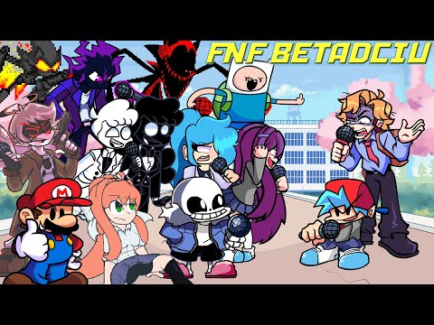 Roses But Every Turn Another Character Sings (FNF But Everyone Sings It)