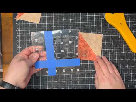 Half Rectangle Triangle Tutorial - Fastbreak Quilt - Jessica Steele Design