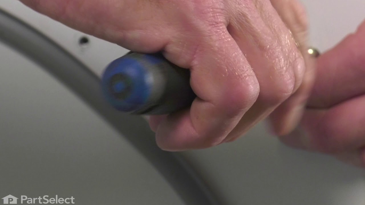 Replacing your Whirlpool Dryer Door Handle - White Replacing your Whirlpool Dryer Door Handle - White