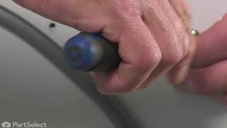 Whirlpool Dryer Repair - How to Replace the Door Handle (Whirlpool # WP3405184)