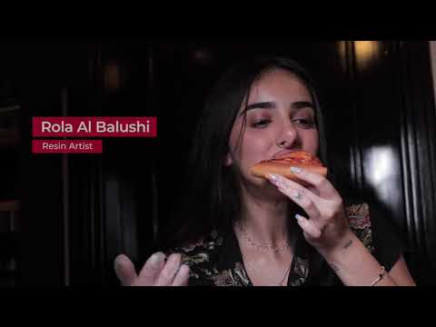 Rola Al Balushi | Resin Art | Pizza Hut