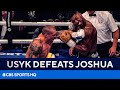 Oleksandr Usyk stuns Anthony Joshua to win WBA, IBF and WBO Titles | FULL RECAP | CBS Sports HQ