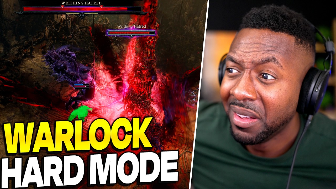 Dread Claw Warlock Is OP | Hard Mode [Early Game] - Diablo 4 Lord Of Hatred