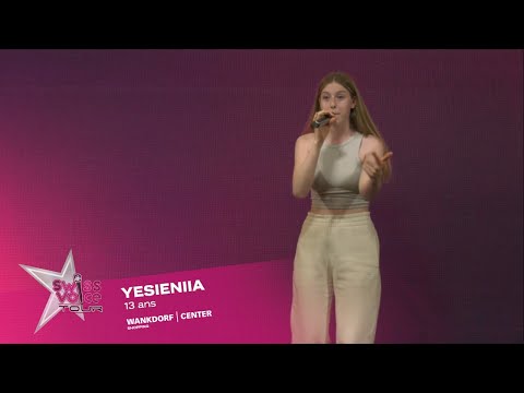 Yesieniia 16 ans - Swiss Voice Tour 2023, Wankdorf Shopping Center, Berne