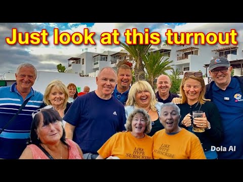 LANZAROTE ☀️ Meet & Greet with Subscribers… and YouTube Friends! We didn’t expect this!