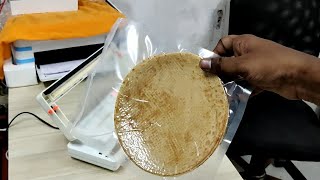 Mini Vacuum sealer - khakhra packing multipurpose Low cost - वैक्यूम पैकिंग मशीन #youtubevideo