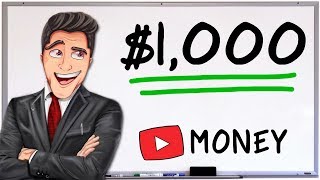 How to Make $1000 on YouTube – 3 Ways to Earn Money