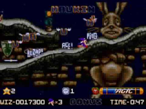 Wiz 'n' Liz : The Frantic Wabbit Wescue Megadrive