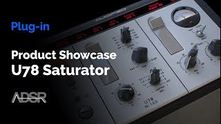 Video thumbnail for U78 Saturator - Product Showcase by ADSR Music Production Tutorials