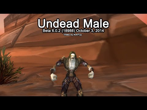 Warlords of Draneor Beta: [Model] Undead Male Updated