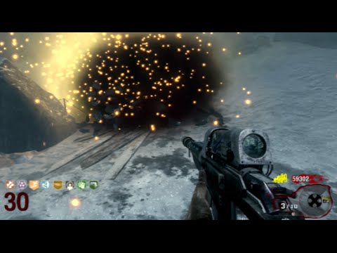 COD Black Ops Zombies: Call of the Dead rounds 1-40 Solo gameplay (no commentary)