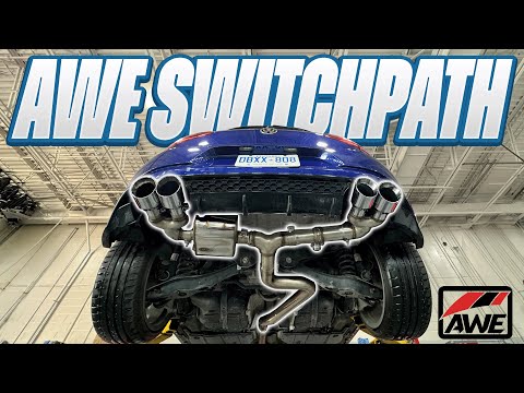 The LOUDEST Exhaust For Your Golf R! (AWE SwitchPath Exhaust Install)