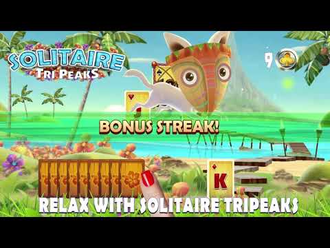 Tiki Solitaire TriPeaks video